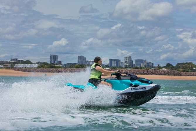1-Hour Thunderball WWII Adventure Jet Skiing in Darwin - Riding across Darwin Harbour