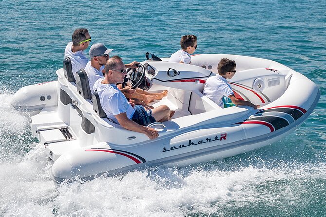 120 MINUTES Dubai Private Self-Drive SeaKart Jet Ski Boat Tour - Seeing Burj Al Arab from the water