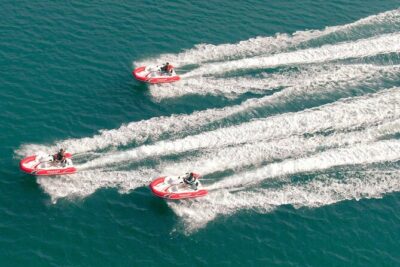 120 MINUTES Dubai Private Self-Drive SeaKart Jet Ski Boat Tour