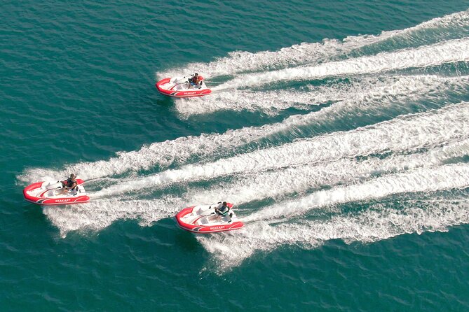 120 MINUTES Dubai Private Self-Drive SeaKart Jet Ski Boat Tour - Atlantis and the Palm Jumeirah views