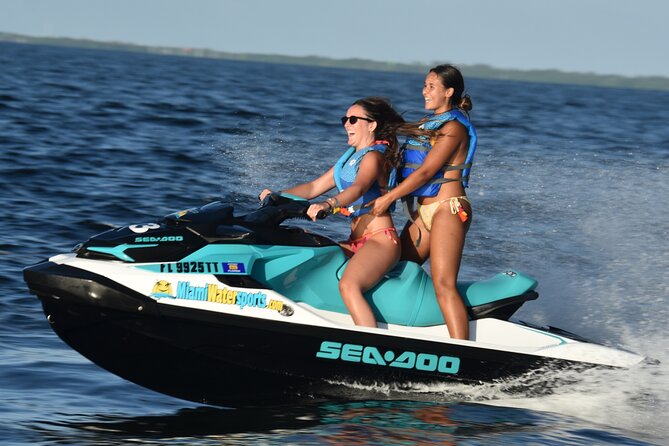 1hr Jet Ski with Miami Watersports (all Fees included) - Starting at Dinner Key Marina