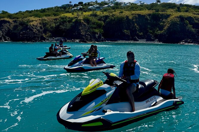 2 Hours Private Jet Ski Tour in Saint Martin with free passenger - Grand Case and the Rocher Créole