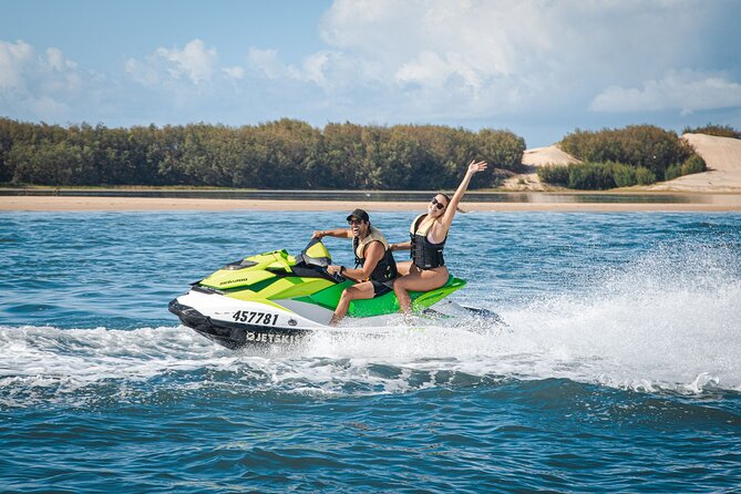 30 min Jet Ski Safari - Sovereign Island and South Stradbroke Island