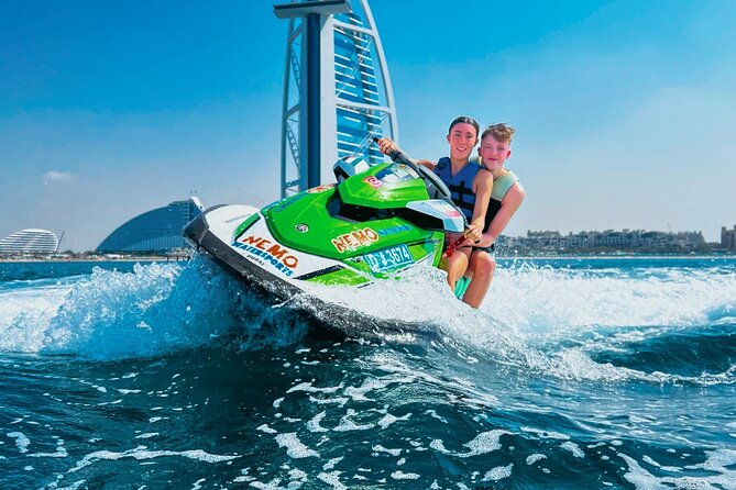 30-Min Jet Ski Tour: English Breakfast, Burj Al Arab View Bliss - The 30-minute jet ski route