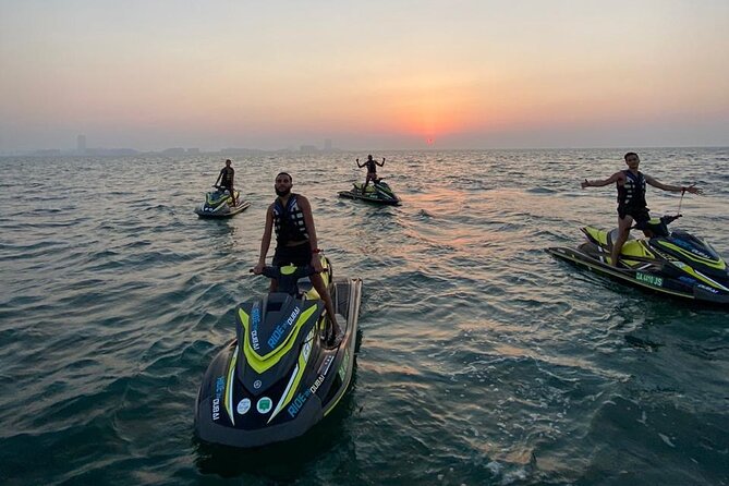 30mins Burj Al Arab Jetski Tour - Burj Al Arab from the water