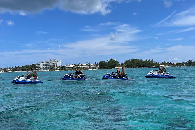 3HR Full Island Life Jetski Tour - A jet ski route through Grand Cayman’s shallow-water highlights
