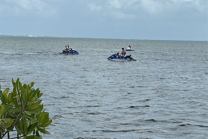 3HR Full Island Life Jetski Tour - Stingray City in three to four feet of water