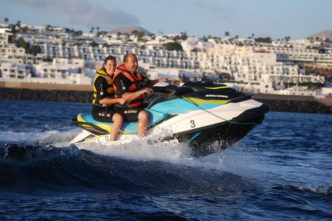 40min Jet Ski at Playa Quemada Lanzarote - Sharing One Jet Ski With Two People
