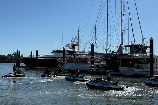 5 Hour Jetski Adventure from Brisbane to Moreton Bay Islands - Brisbane from Rivergate Marina to Moreton Bay