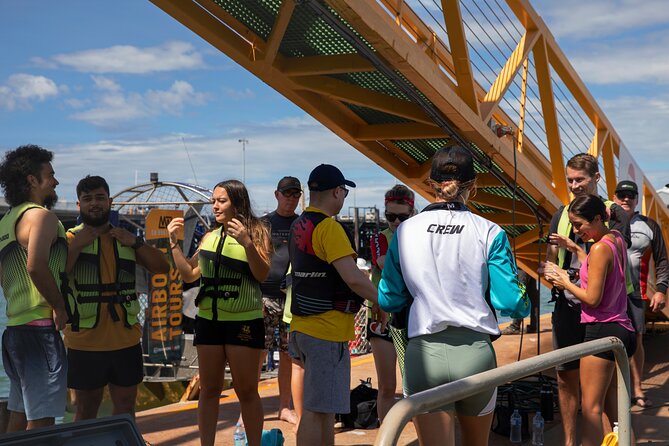 75-minute Die Another Day Jet Skiing in Darwin - Turning back past Mindil Beach