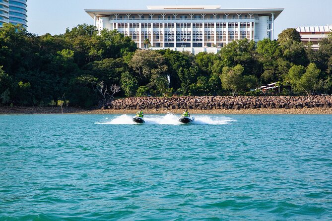 75-minute Die Another Day Jet Skiing in Darwin - How the jet skis and guiding affect the experience