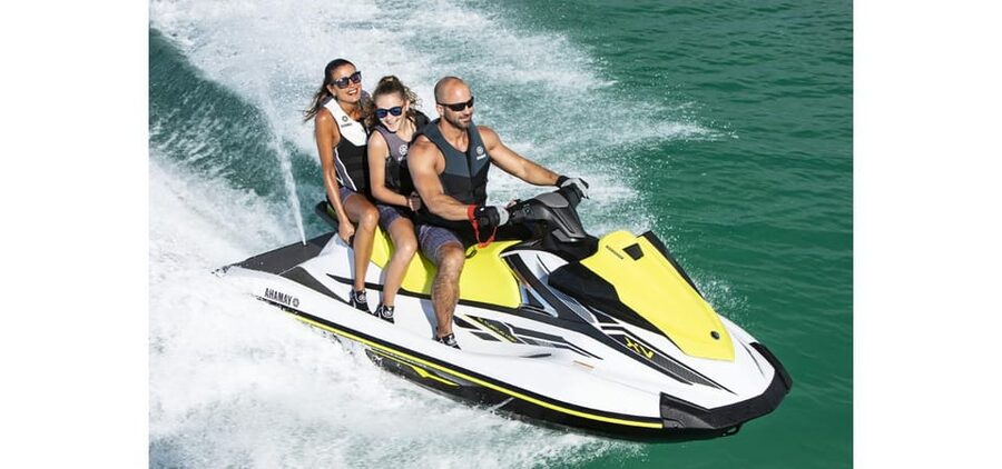 Agia Pelagia: Jet Ski - Sharing one jet ski with a companion