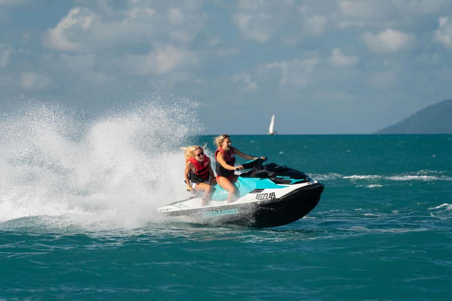 Airlie Beach: Jet Ski Safari Hour of Power and Marine Life - Airlie Beach bays, islands, and open-water views
