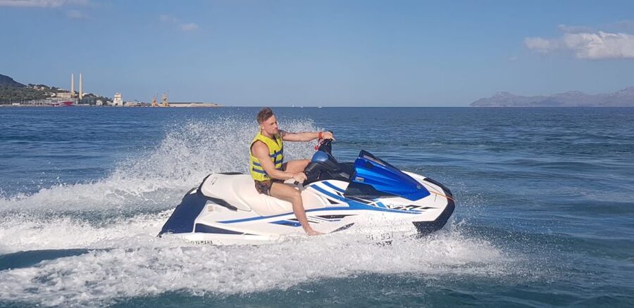 Alcudia: 30-Minute Jet Ski Adventure for Beginners & Photos - A short, friendly first ride in Alcudia Bay