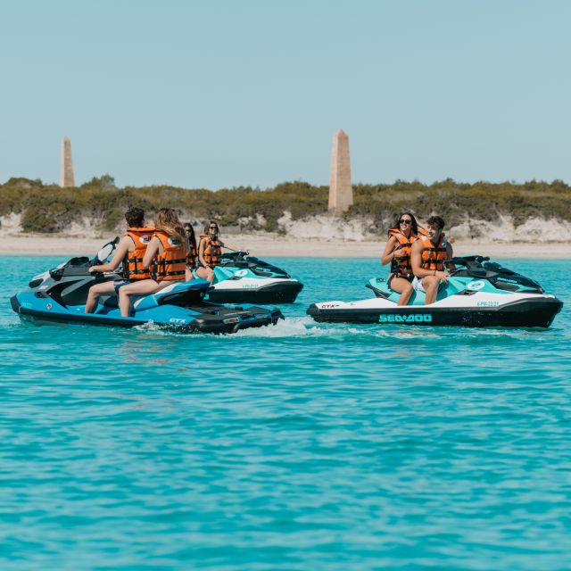 Alcudia: Bay of Alcudia Jet Ski Tour with Photos - Leaving Alcudiamar and finding your pace