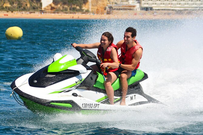 Algarve Jet Ski Rental from Albufeira - Leaving Albufeira Marina on a personal jet ski