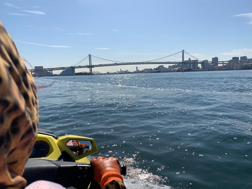 Asakusa : explore tokyo bay and canals by jet skis - The timetable needs confirmation