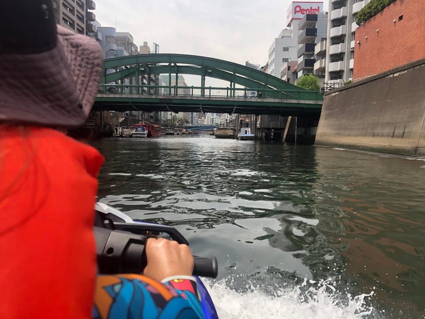 Asakusa : explore tokyo bay and canals by jet skis - Weather, speed, and comfort
