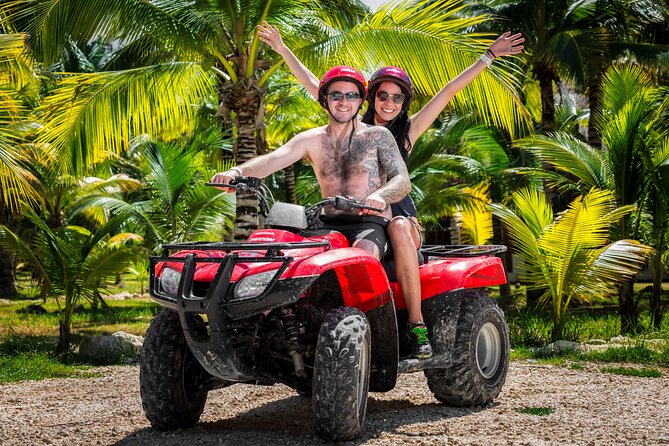 ATV with Speedboat, Waverunner, or Parasailing - Two kinds of fun at Maroma Beach