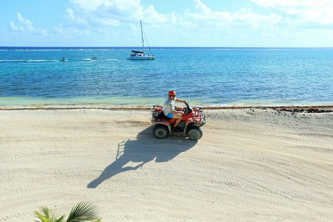 ATV with Speedboat, Waverunner, or Parasailing - Pickup is useful, but confirm it twice