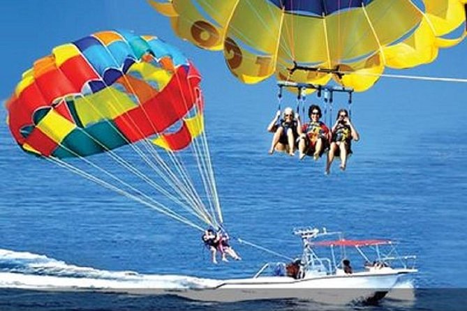 Bali Parasailing Adventure,Banana Boat,Jet Ski and Donut Boat with Transfers - A fast morning at Bintang Beach Club