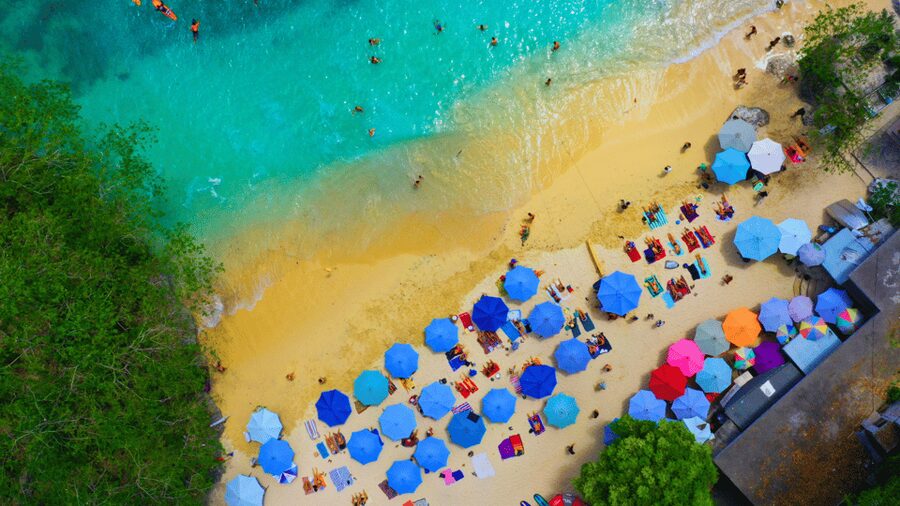 Bali: Parasailing, Jet Ski & Uluwatu Tour with Kecak Dance - Uluwatu Temple on the cliff