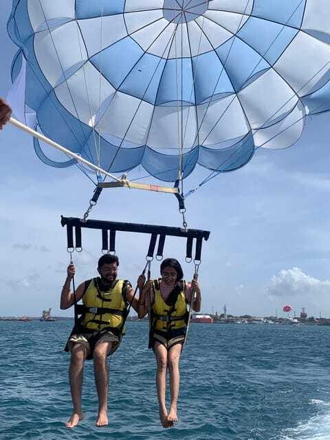 Bali: Watersport Rolling Donut Parasailing Jetski Exclusive - Parasailing offers the best view