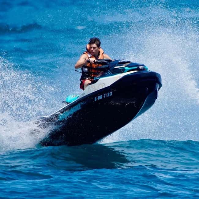 Barcelona: Jet Ski Ride 1 or 2 People w/ Instructor Included - Key points at a glance
