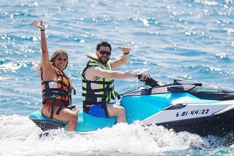 Barcelona: Jet Ski Ride 1 or 2 People w/ Instructor Included - Barcelona from the water