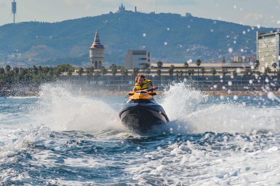 Barcelona: Jetski Rental in Barcelona - Starting at Port Fòrum, Barcelona’s watersports base