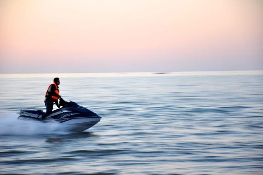 Barcelona: Jetski Rental in Barcelona - Following the instructor along the coast