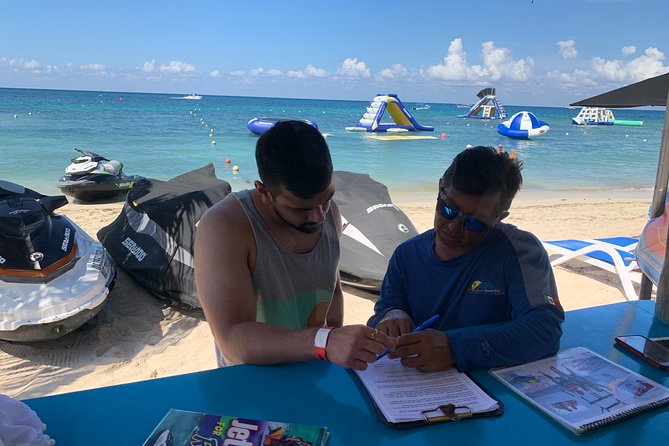 Best Jet Ski Cozumel + Locker - Sharing one jet ski with a group
