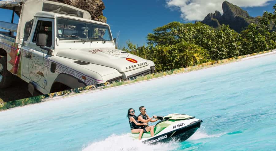Bora Bora Adventure Day: 4X4 and Jet Ski with Lunch - Key points to know before booking