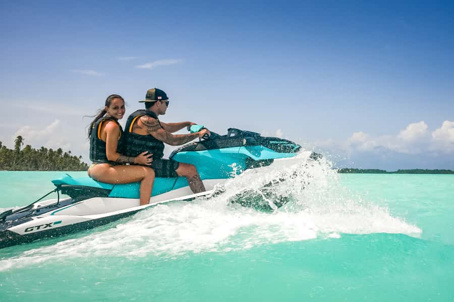 Bora Bora: Combo ATV & Jet Ski Day Trip with Polynesian BBQ - Lunch on a motu is the real payoff