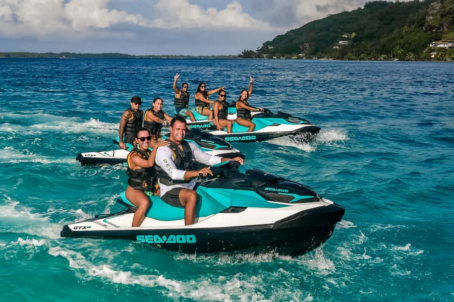 Bora Bora: Combo ATV & Jet Ski Day Trip with Polynesian BBQ - Pickup details can affect your whole morning