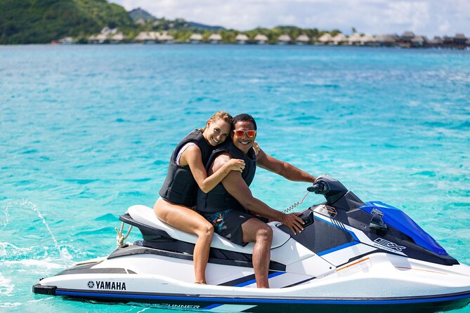 Bora Bora Jet Ski Tour - Getting comfortable on the Jet Ski