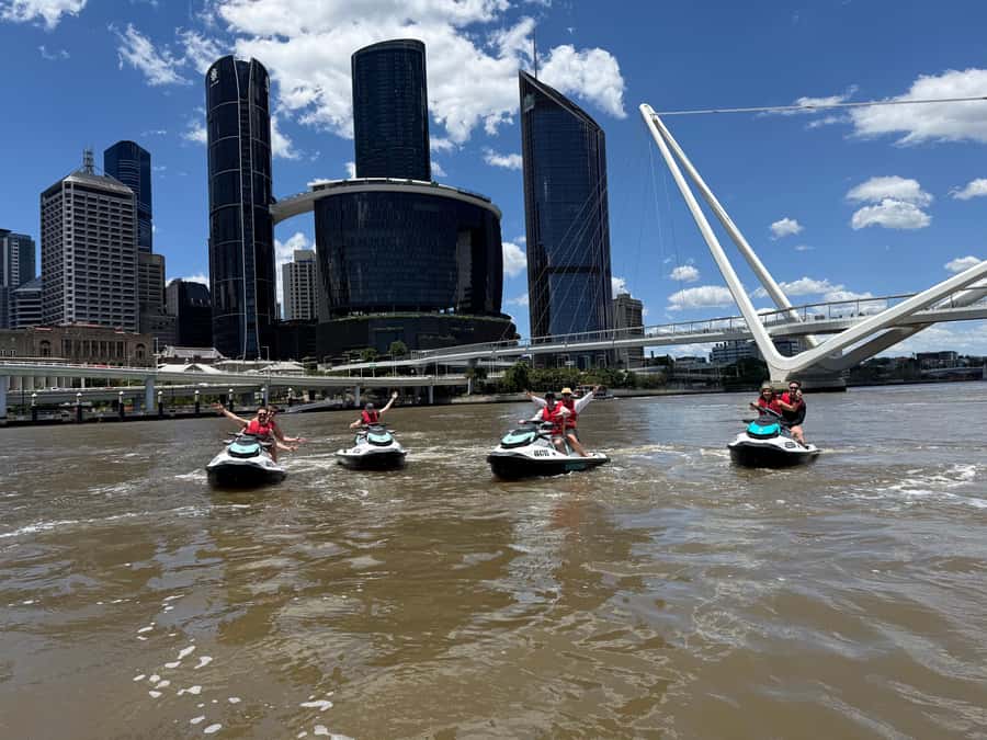Brisbane River Jet Ski Tour - Wildlife and quieter stretches of river
