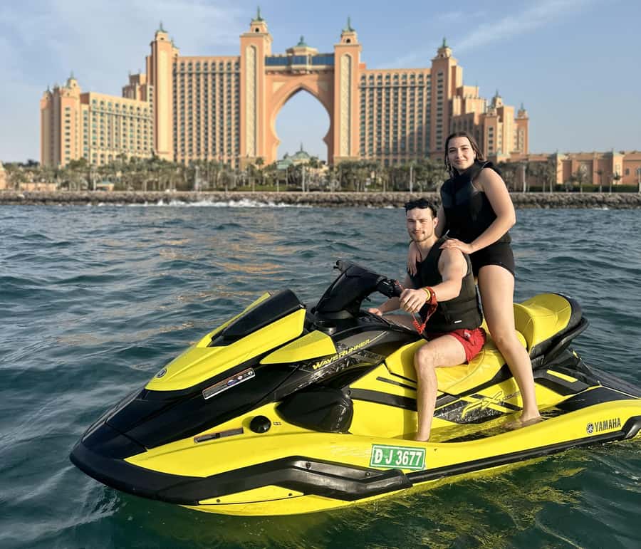Burj Al Arab View: Thrilling 30-Minute Jet Ski Tour in Dubai - Photos, videos, and the Burj Al Arab backdrop