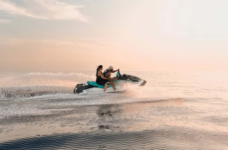 Cala d'Or | Jet Ski Sunset Tour 1h15 along southeast coast. - Cala Esmeralda and the first coastal views