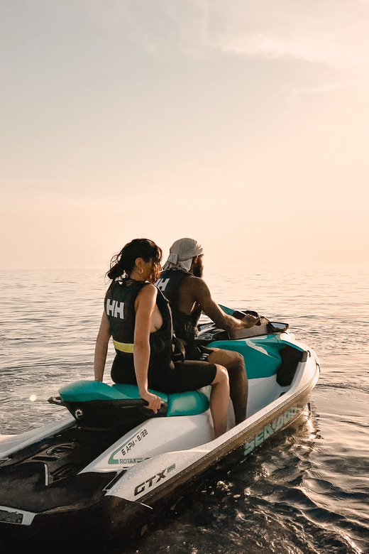 Cala d'Or | Jet Ski Sunset Tour 1h15 along southeast coast. - My call: book it for the coast, not just the speed