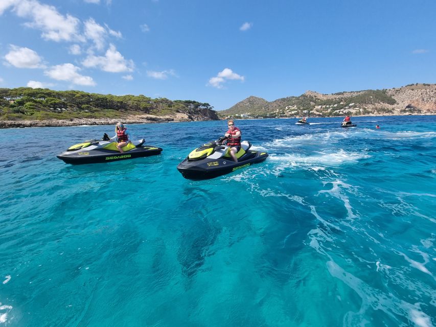 Cala Millor: Jetski Tour of Sea Lion Cave or Caves of Artà - Sunset riding from Cala Bona