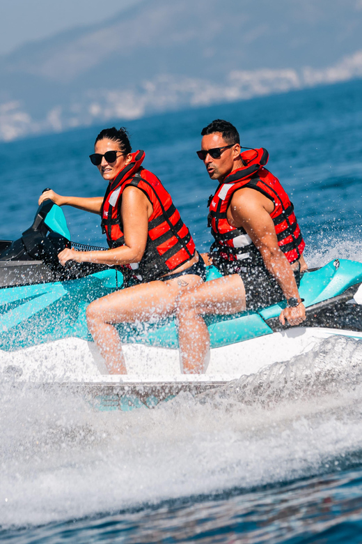 Calanova: Doble Jet Ski excursion with guide - Sharing one jet ski and understanding the price