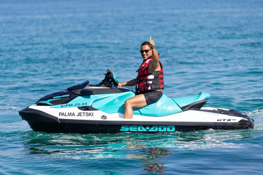 Calanova: Individual Jet Ski excursion with guide - Photo stops near Mallorca’s beaches and coves