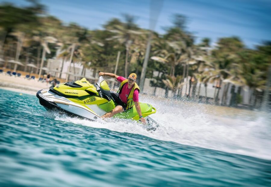 Caleta de Fuste: Jet Ski Circuit Experience - A fast start from Puerto Castillo