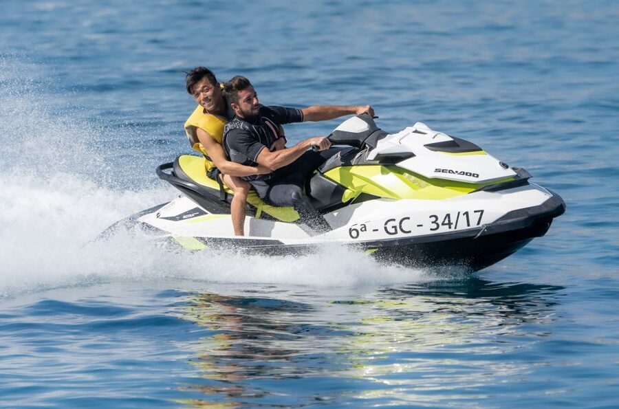 Caleta de Fuste: Jet Ski Circuit Experience - The safety briefing before the throttle