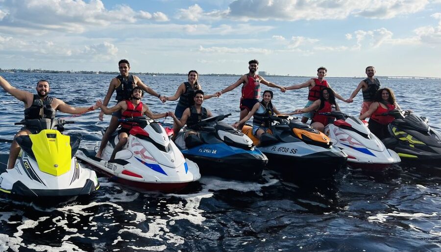 Cape Coral and Fort Myers: Jet Ski Rental - From the river toward Sanibel and Captiva