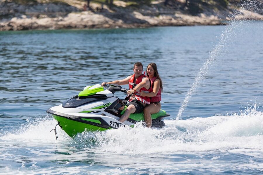 Cavtat: Jet ski rental - What the Yamaha two-seater feels like on the water