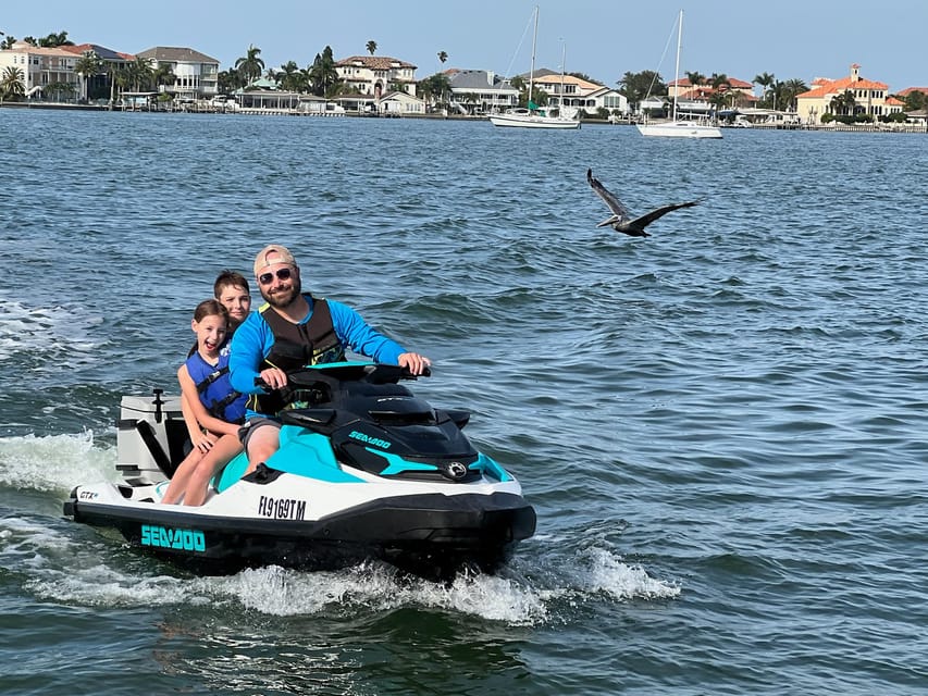 Clearwater: 1 Hour Jetski Dolphin Tour with Guide - Florida boating rules can affect who drives