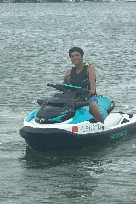 Clearwater: Dolphin Jet Ski Tour - 1 SKI FOR UP TO 3 PEOPLE - Riding from 510 N Osceola Avenue