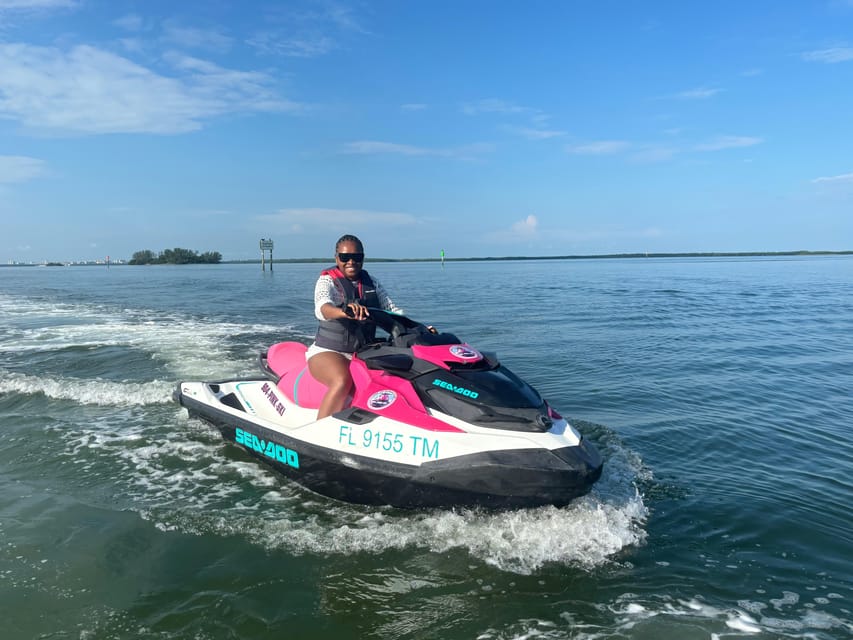 Clearwater: Dolphin Jet Ski Tour - 1 SKI FOR UP TO 3 PEOPLE - Why the $248 group price can make sense